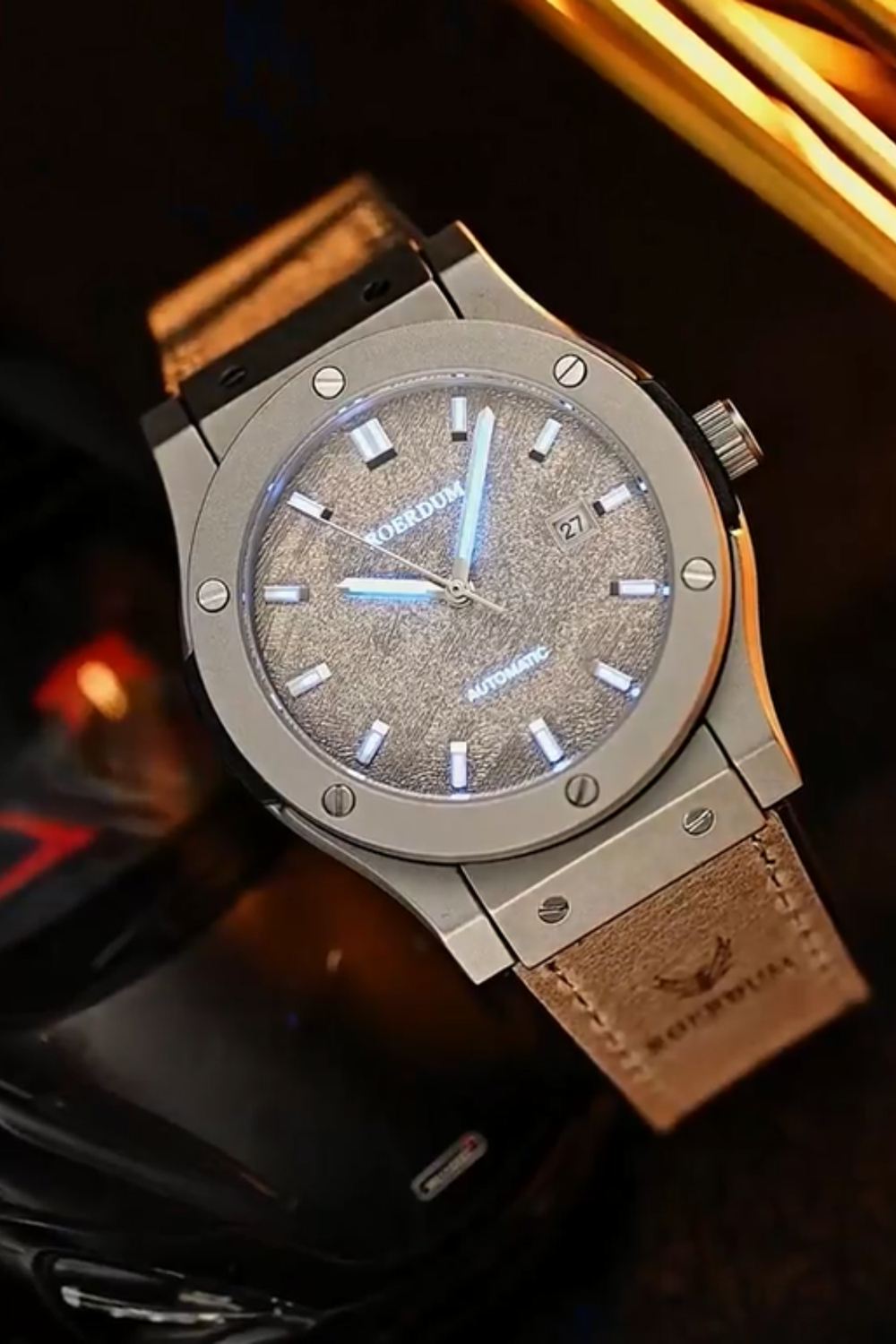 ROERDUM Star of David Terra Automatic Engine Watch