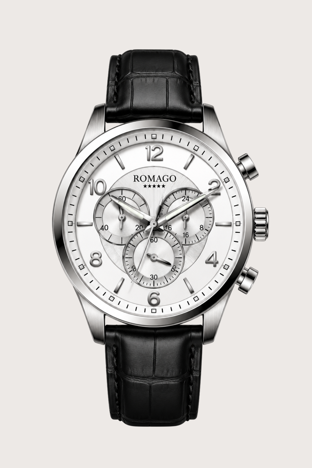 ROMAGO Argentor Royale Chronograph Automatic Mechanical Watch | Swiss