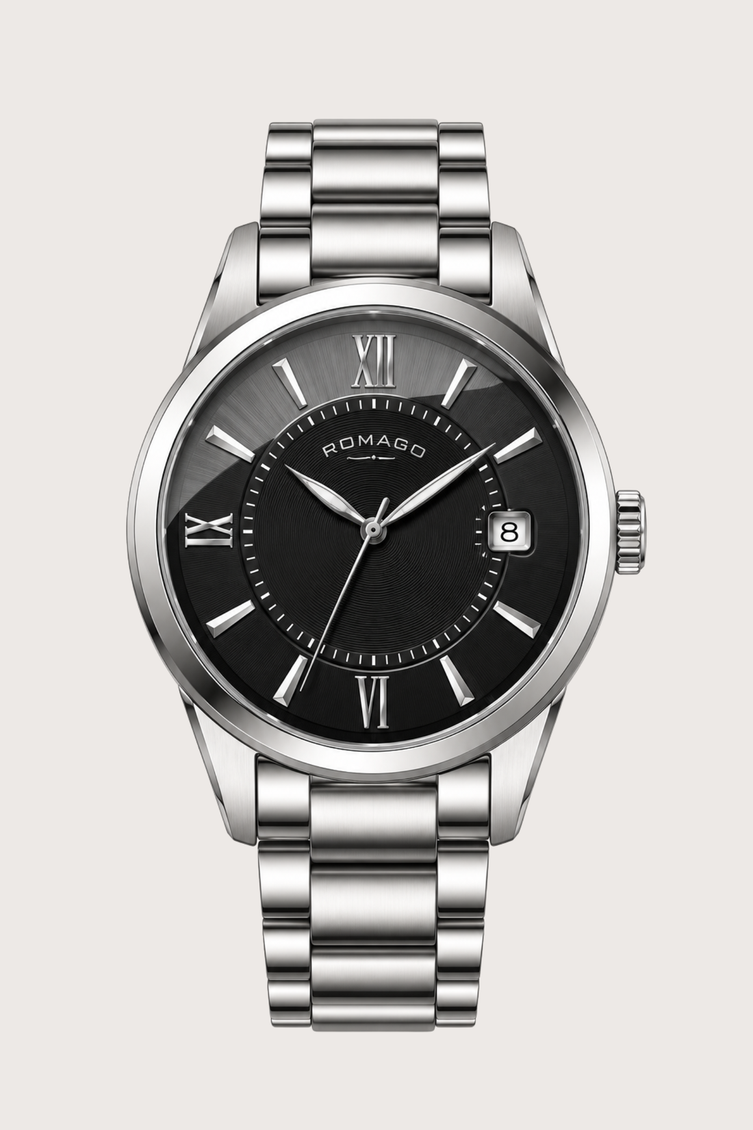 ROMAGO Arknoir Classic Automatic Mechanical Watch | Swiss