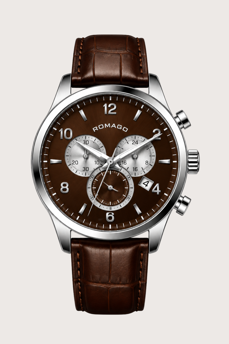 ROMAGO Brunova Chronograph Automatic Mechanical Watch | Swiss