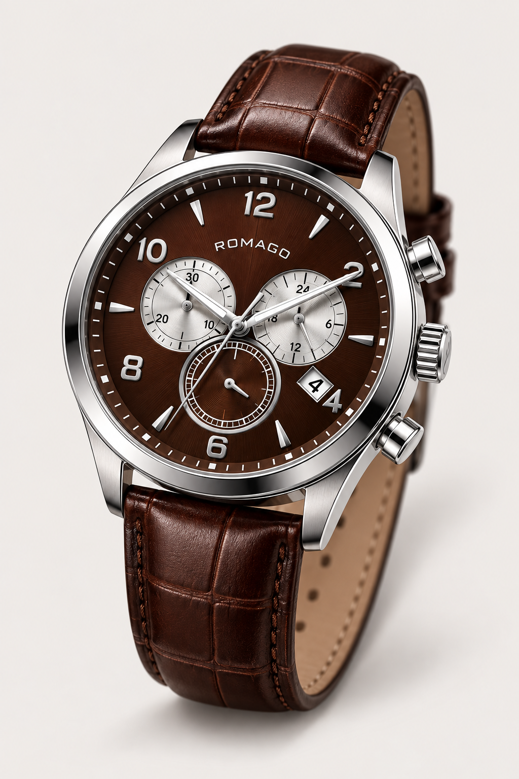 ROMAGO Brunova Chronograph Automatic Mechanical Watch | Swiss