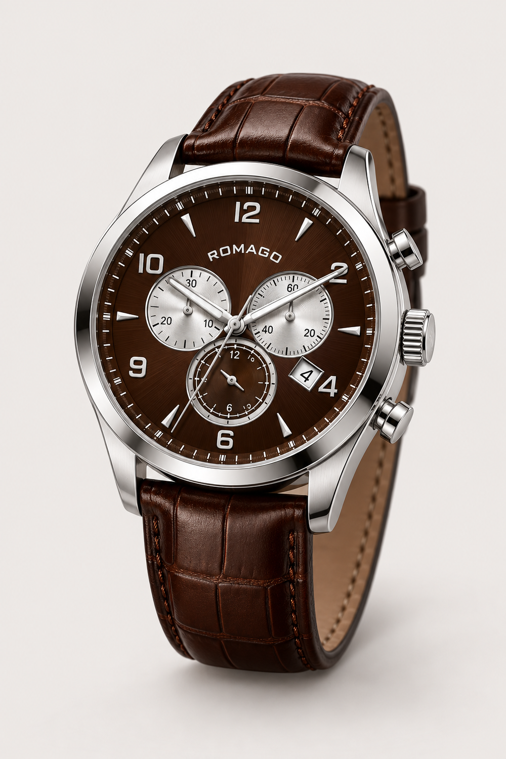 ROMAGO Brunova Chronograph Automatic Mechanical Watch | Swiss