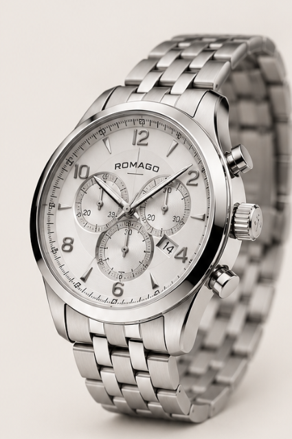ROMAGO Creston Royale Chronoluxe Automatic Mechanical Watch | Swiss