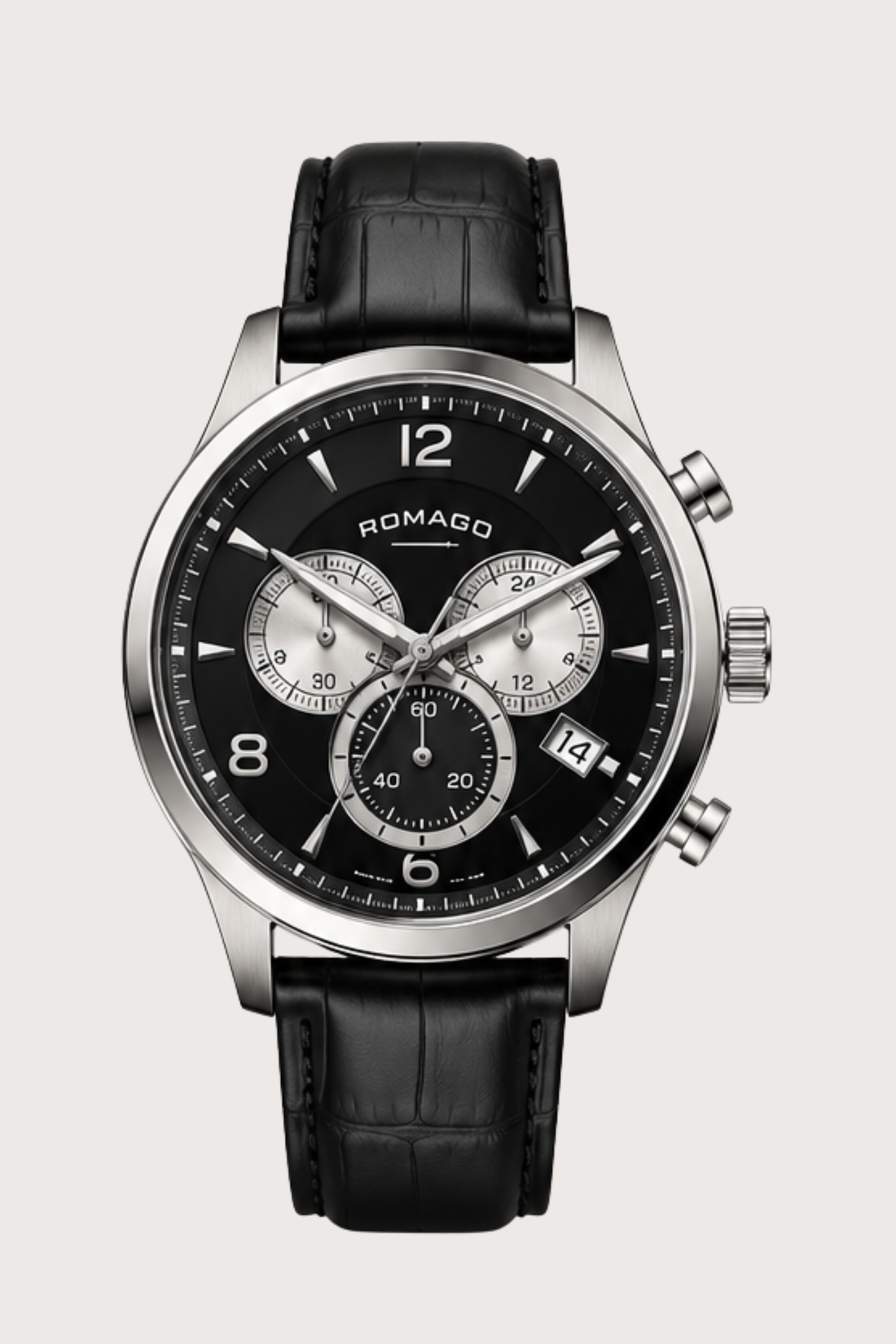ROMAGO Nocturion Chronographe Automatic Mechanical Watch | Swiss