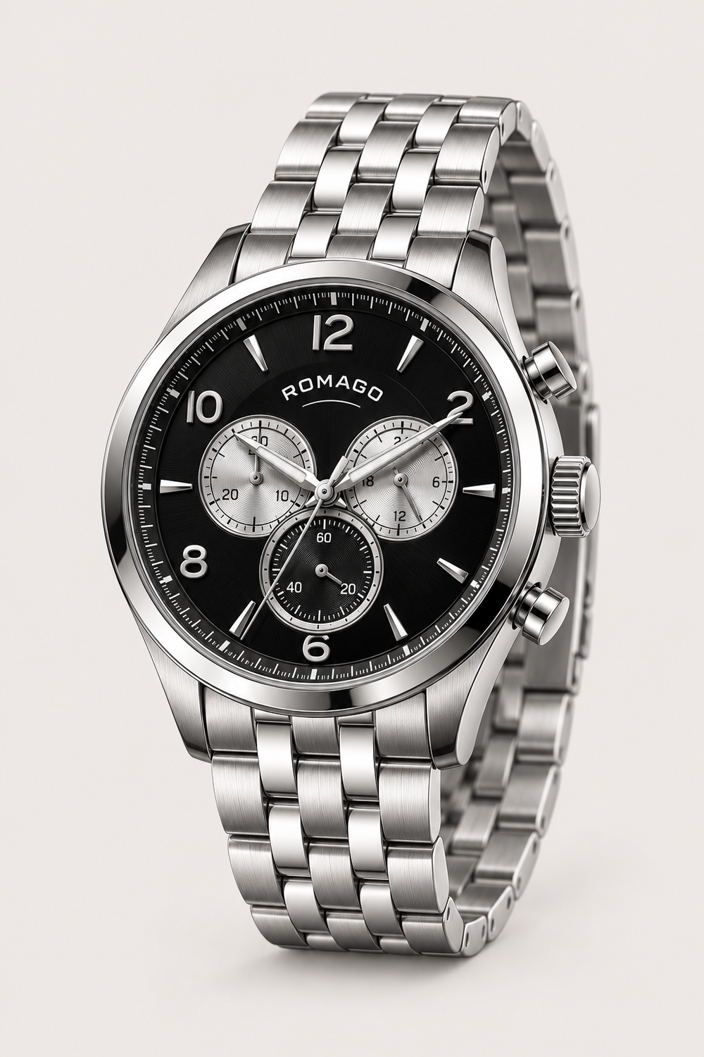 ROMAGO Obsidiaire Chronex Quartz Watch