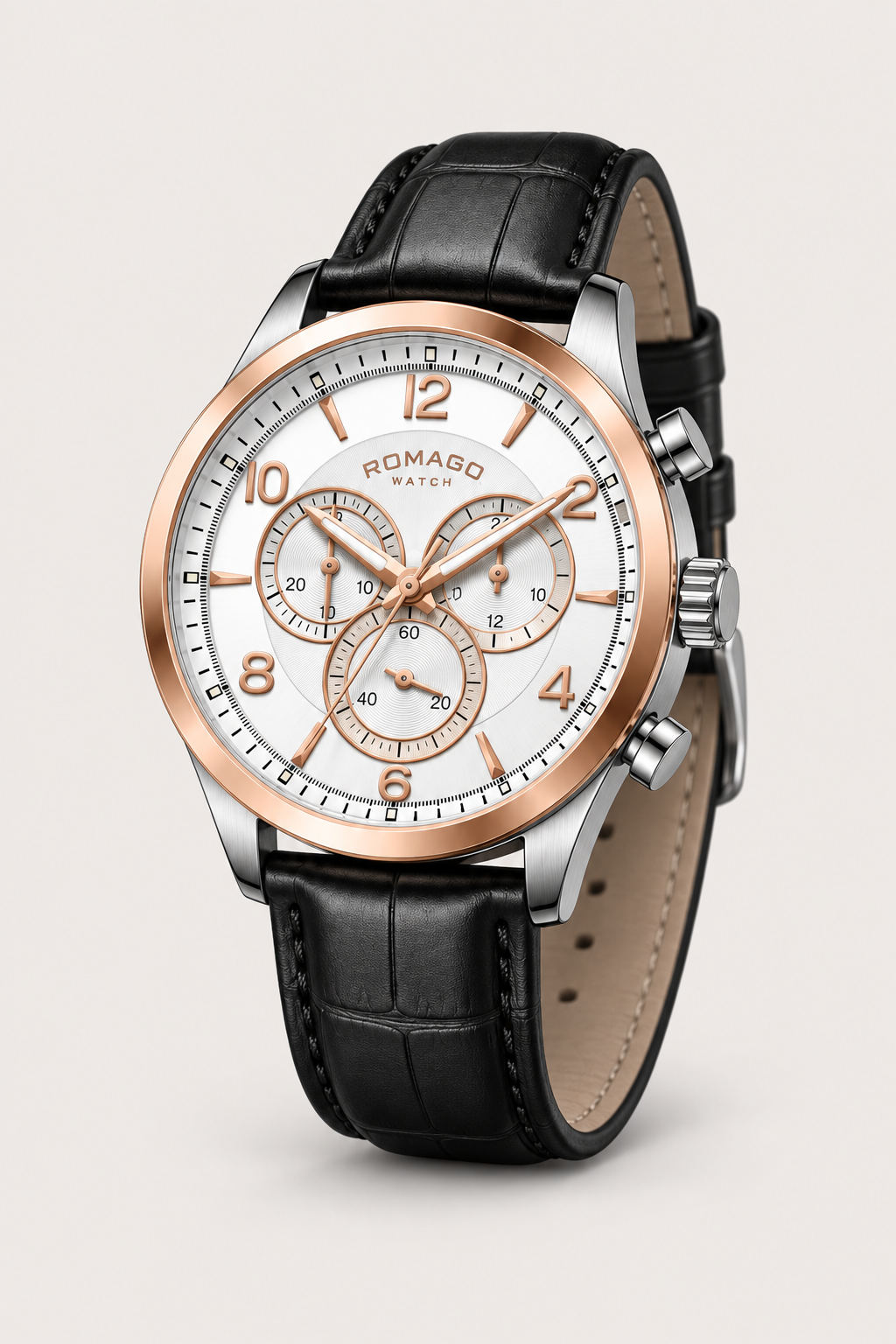 ROMAGO Rosévian Chronomaster Automatic Mechanical Watch | Swiss