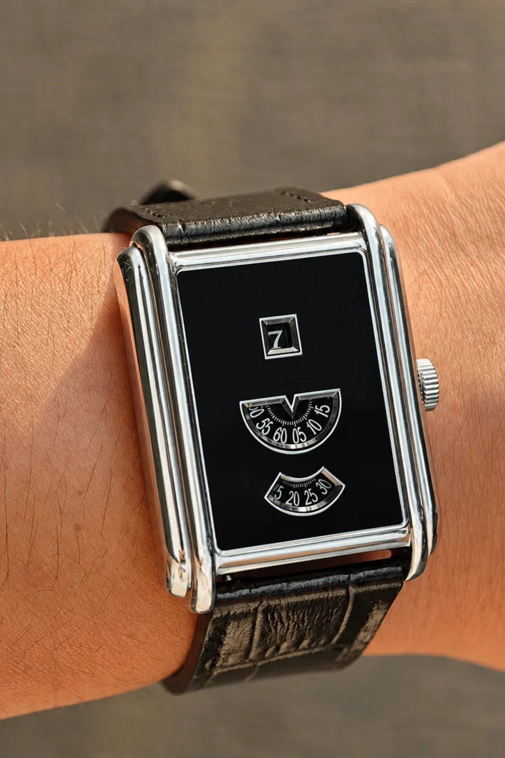 Retro Sapphire Dial Time Gallery - Limited Edition Watch