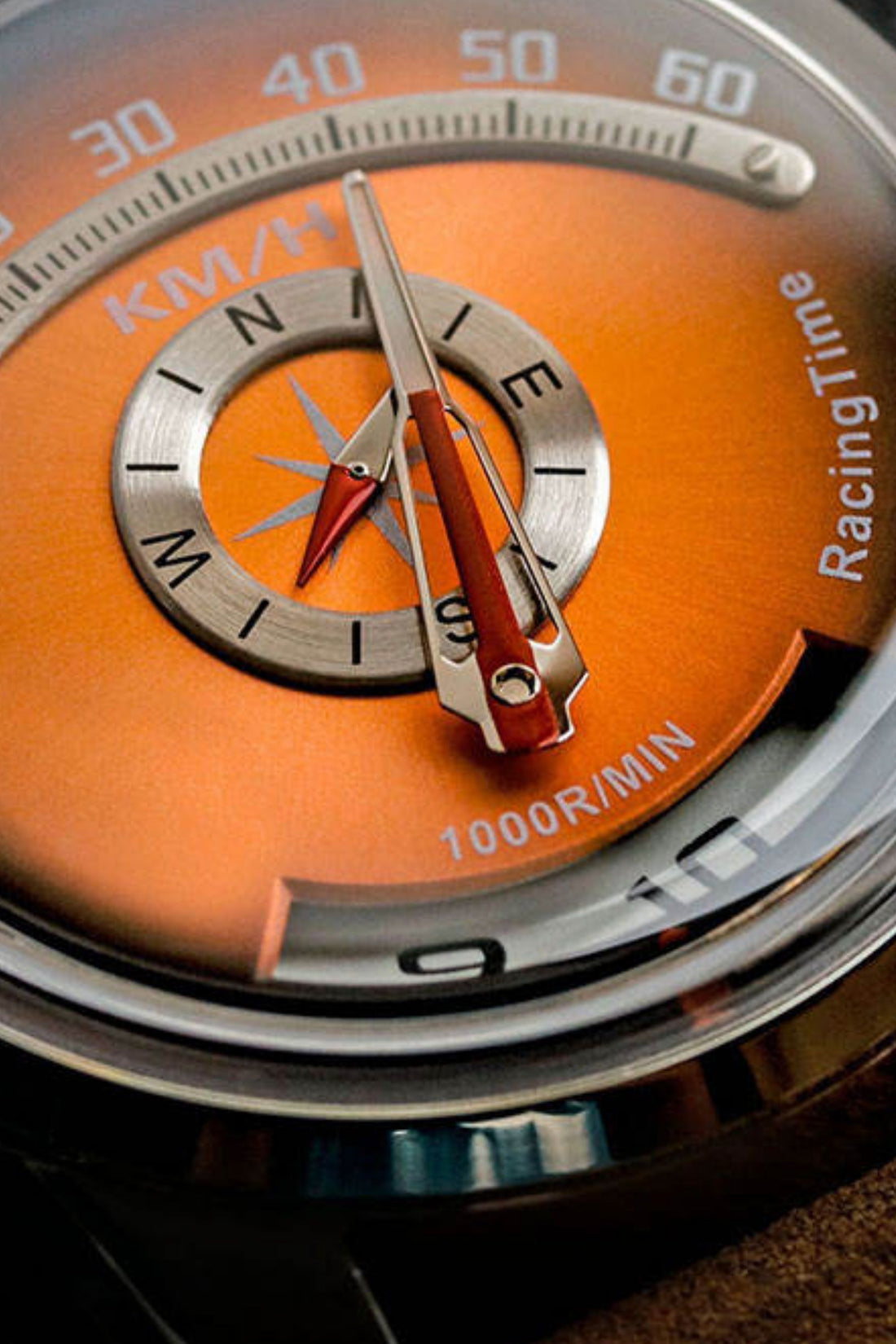 Speedometer Racing Time Mechanical Watch