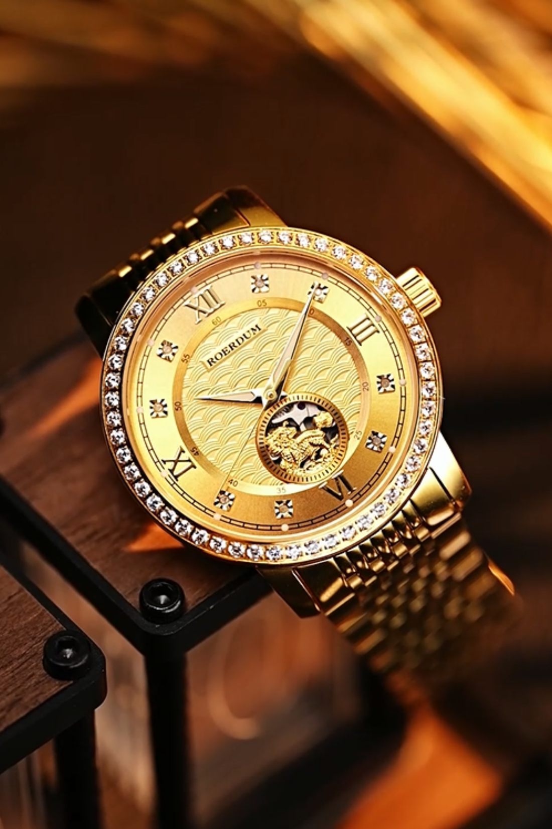 Roerdum Imperial Gold Dragon Automatic Watch