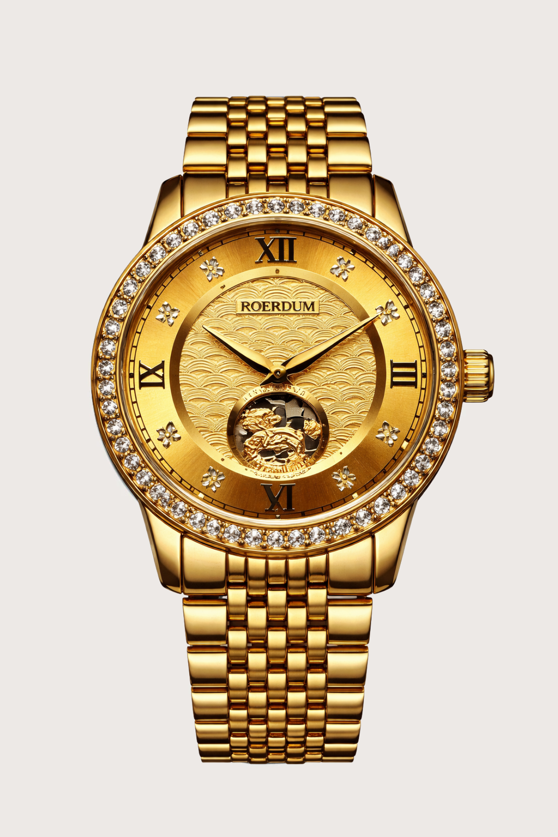 Roerdum Imperial Gold Dragon Automatic Watch
