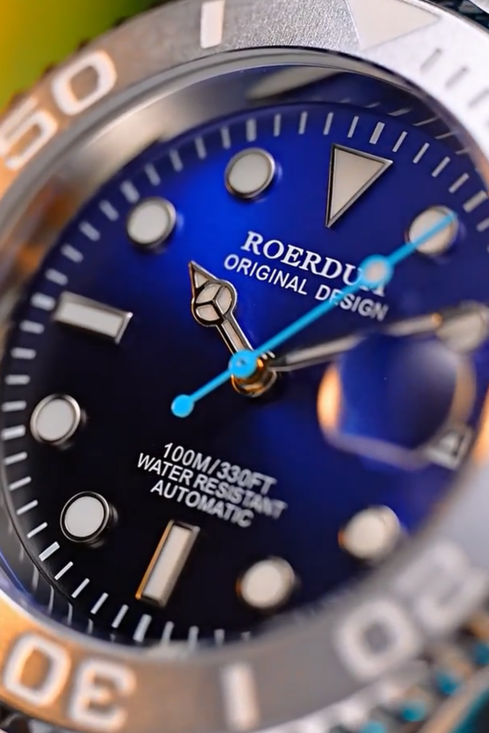 Roerdum Ocean Master Blue Automatic Diver Watch