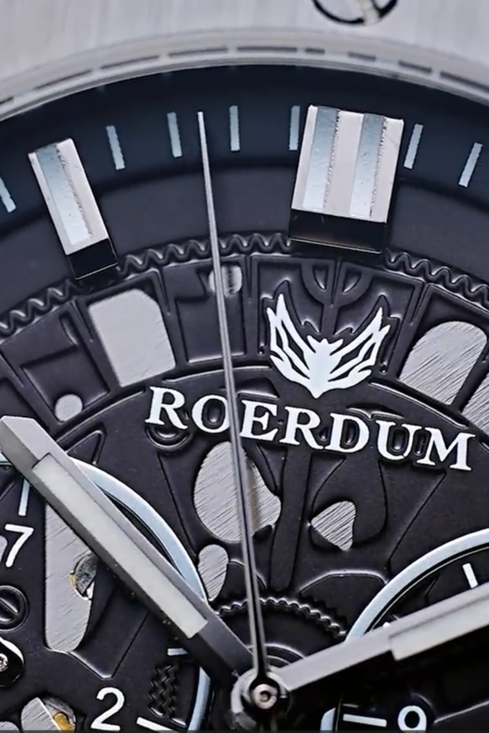 Roerdum Titan Skeleton Automatic Chronograph Watch