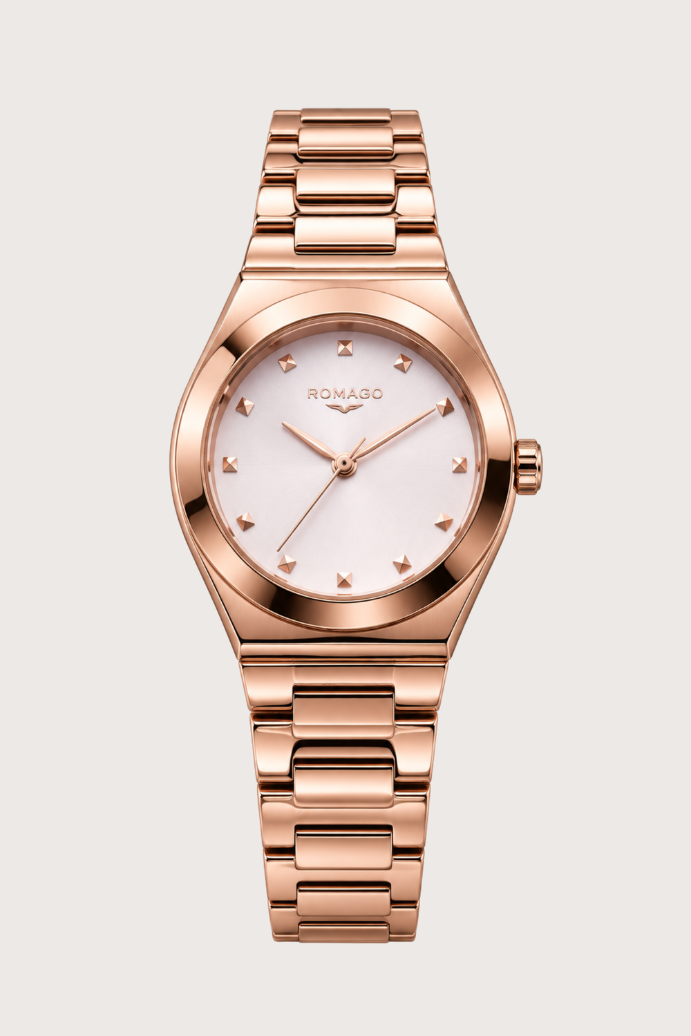 Romago Classic Grace Rose Gold Blush Watch