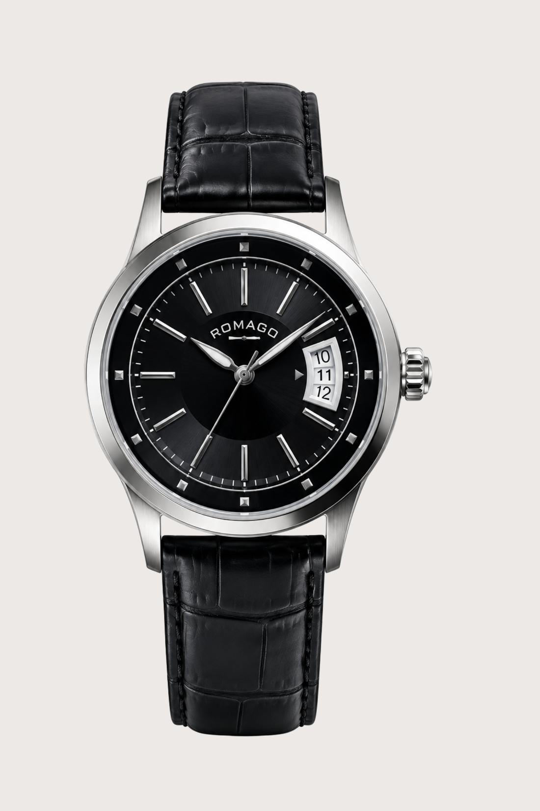 Romago Classic Prestige Noir Dial Automatic Watch