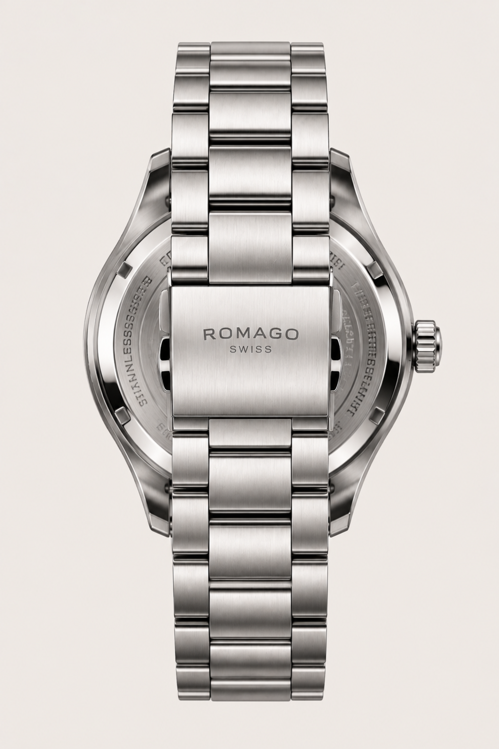 Romago Classic Prestige Silver Noir Automatic Watch