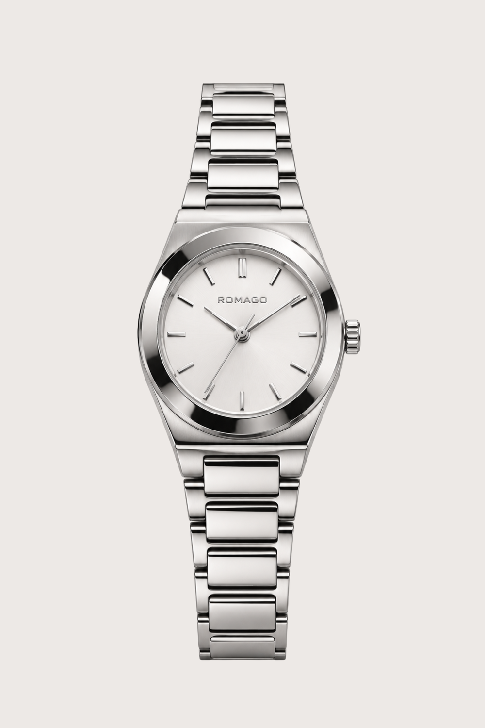 Romago Elegance Silver White Watch