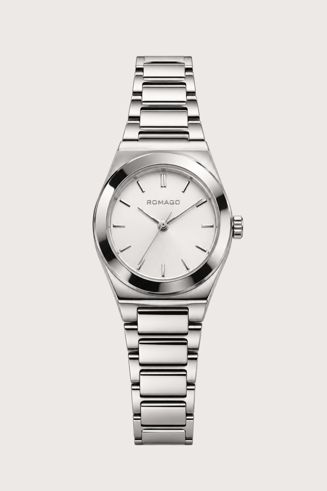 Romago Elegance Silver White Watch