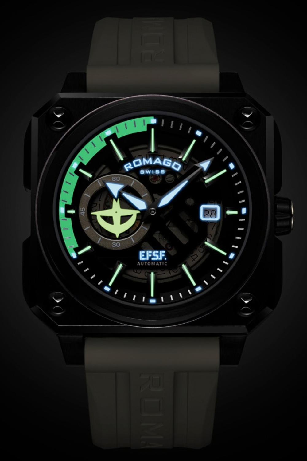 Romago X Gundam EFSF Edition Swiss mechanical Automatic Watch