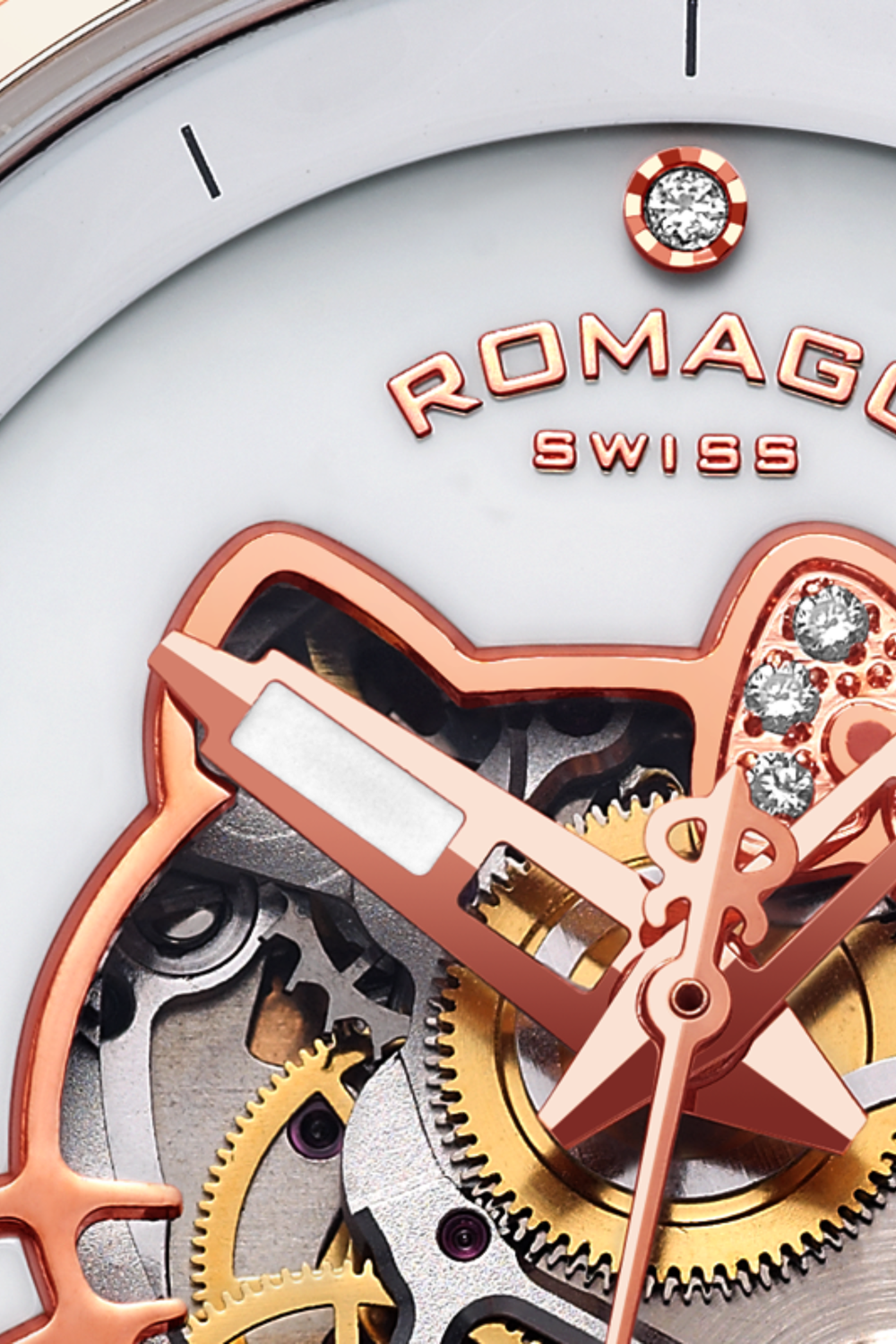 Romago X Hello Kitty Luxury Square Automatic Watch