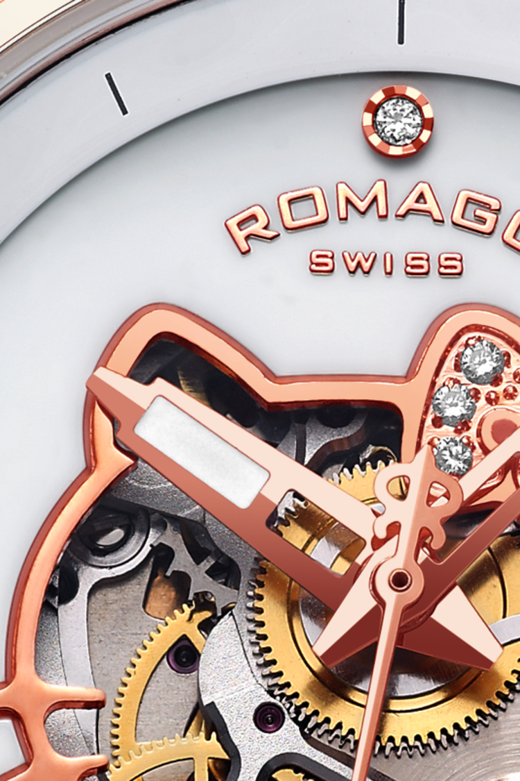 Romago X Hello Kitty Luxury Square Automatic Watch