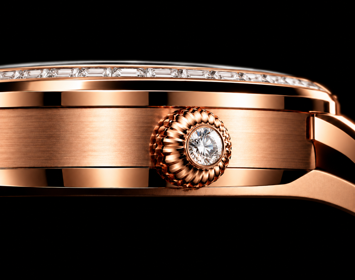The Eye Of Power | Black Golden Automatic Watch | - (ZIVROEOPGLDBLK0019)