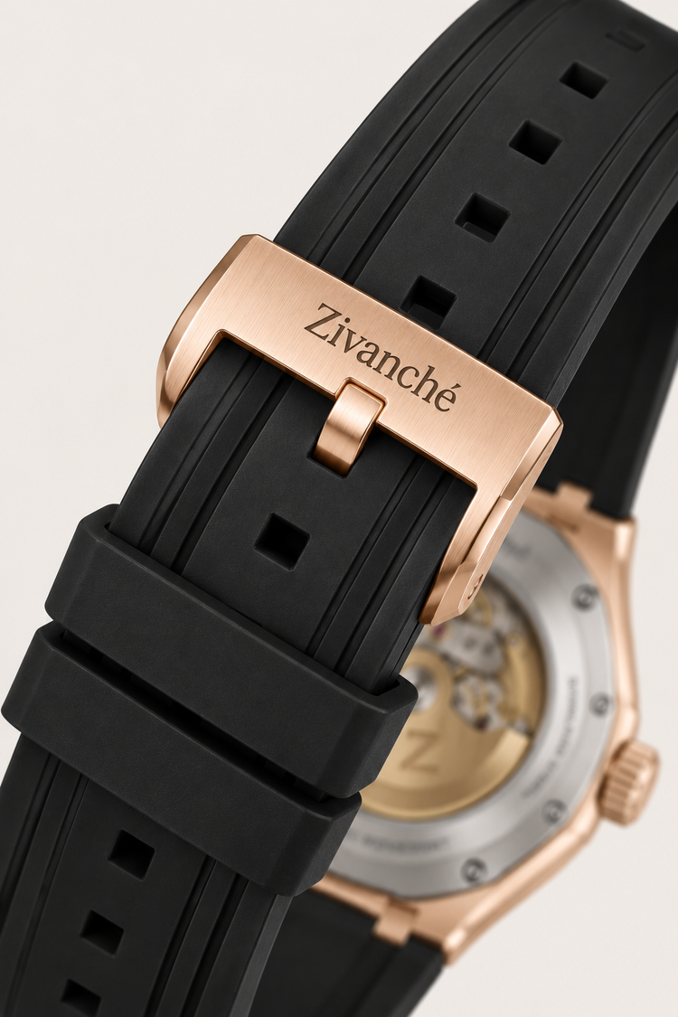 Rosegold Stardust Crystal Elegance Sapphire Watch