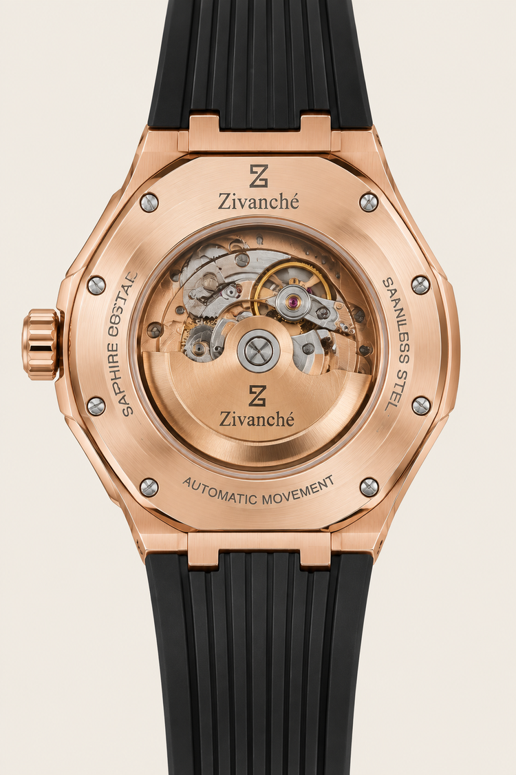 Rosegold Stardust Crystal Elegance Sapphire Watch