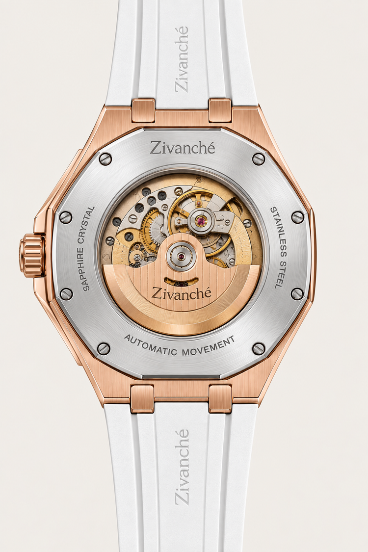 Rosegold Stardust Crystal Elegance Sapphire Watch