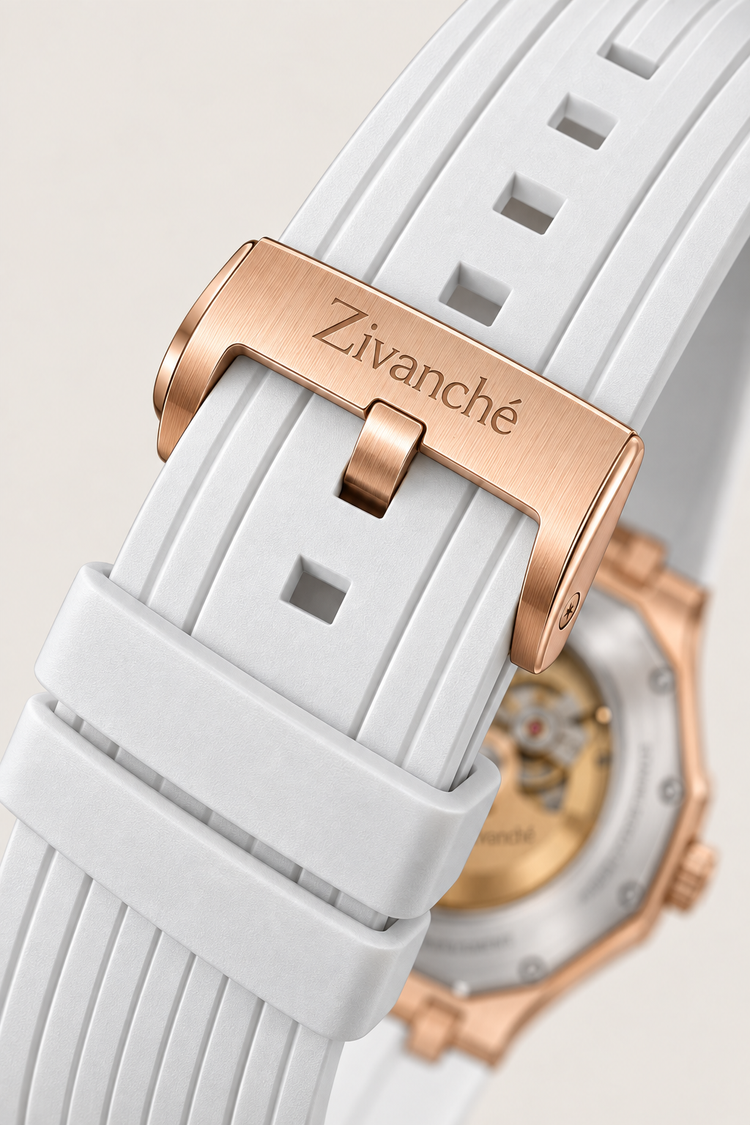 Rosegold Stardust Crystal Elegance Sapphire Watch