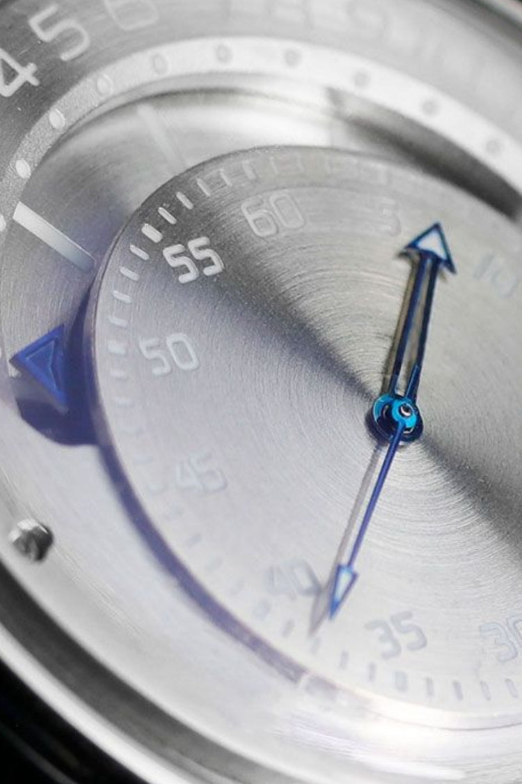 Retrograde Silver Hour Classic Mechanical Watch