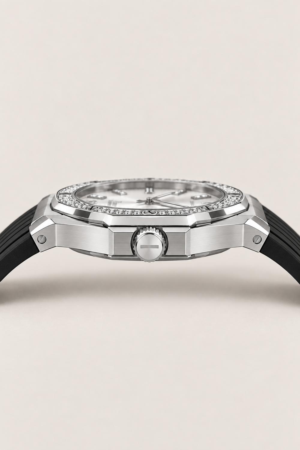 Silver Stardust Crystal Elegance Sapphire Watch