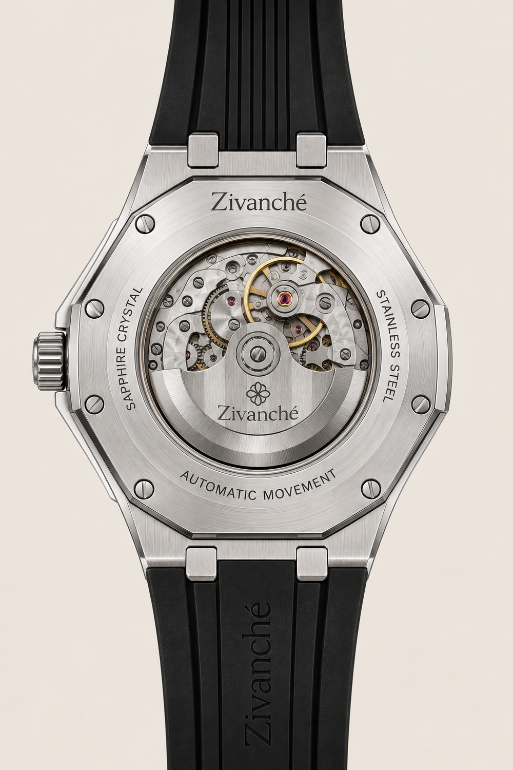 Silver Stardust Crystal Elegance Sapphire Watch