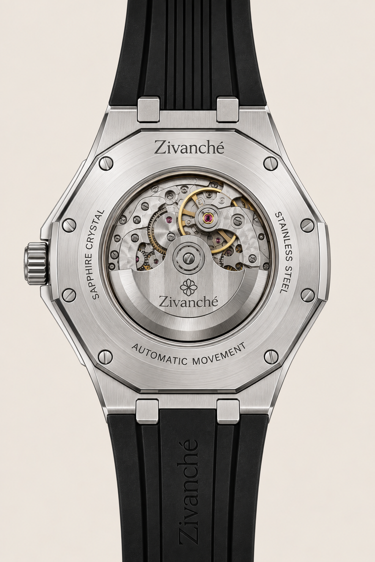 Silver Stardust Crystal Elegance Sapphire Watch