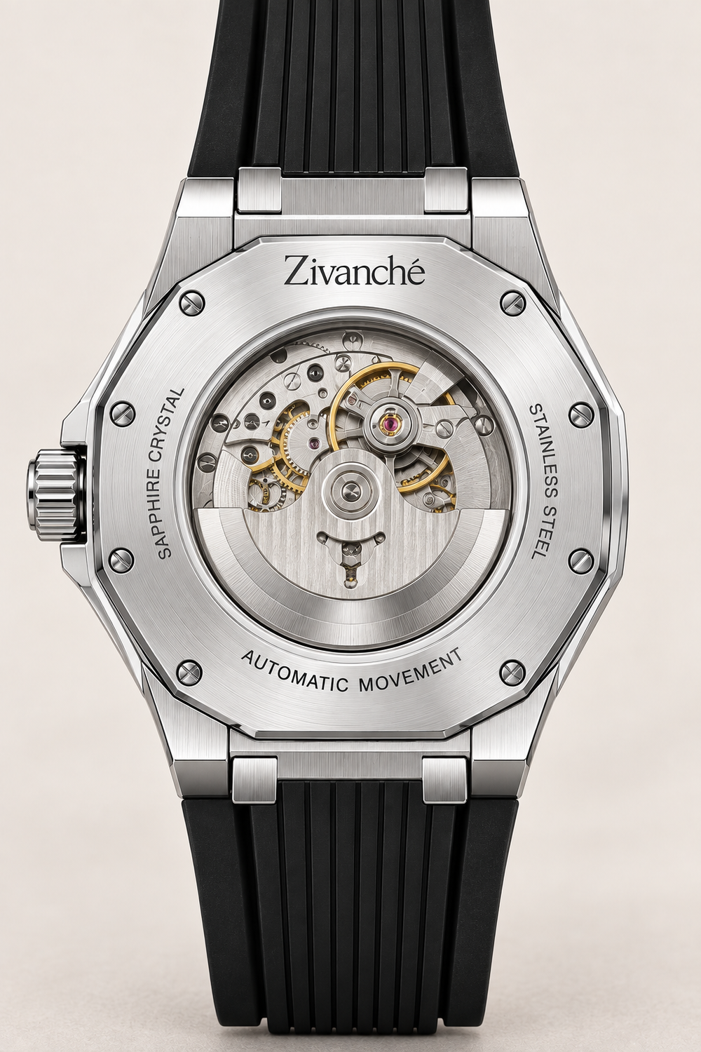 Silver Stardust Crystal Elegance Sapphire Watch