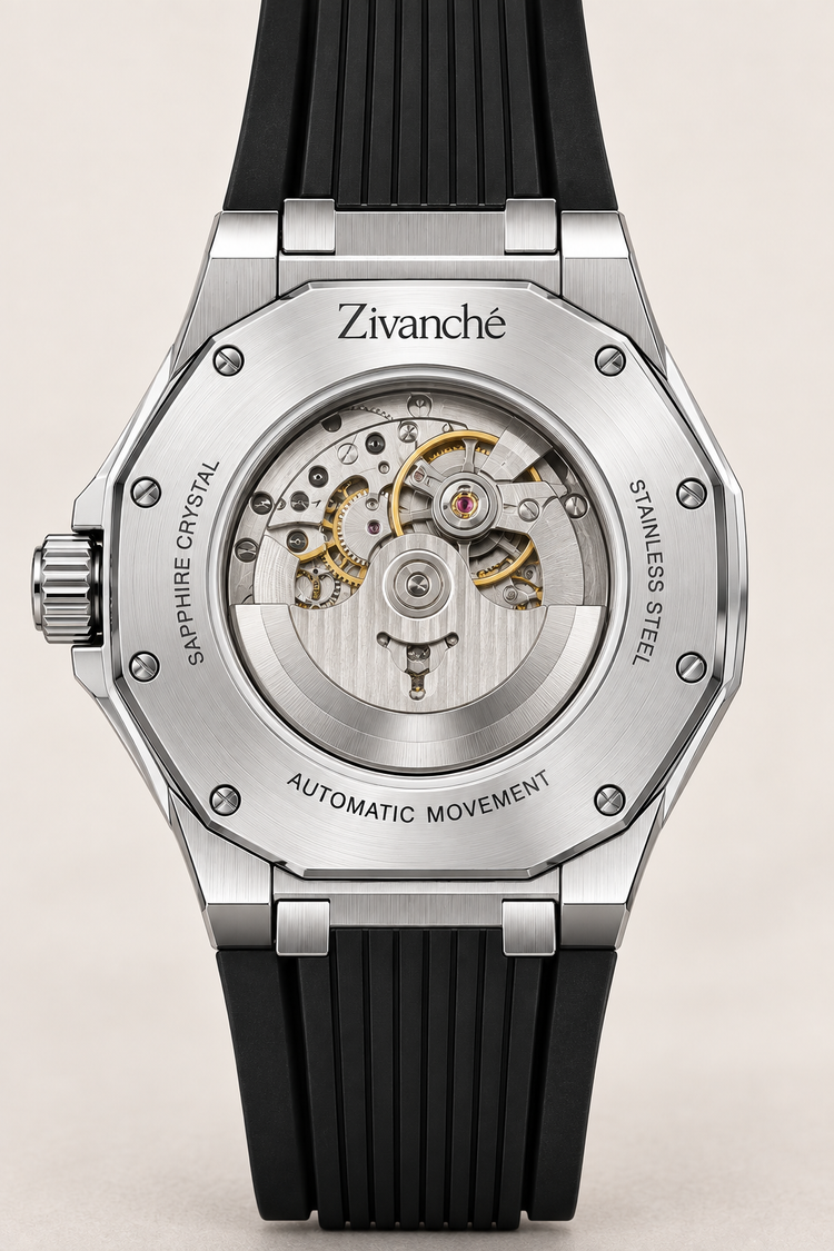 Silver Stardust Crystal Elegance Sapphire Watch