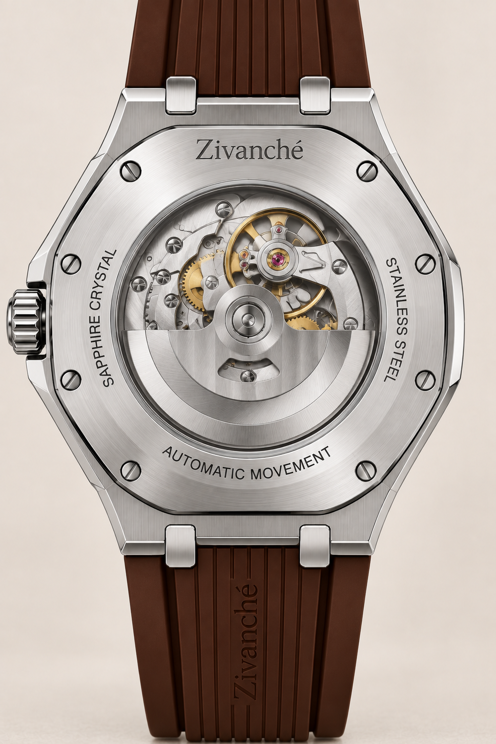 Silver Stardust Crystal Elegance Sapphire Watch