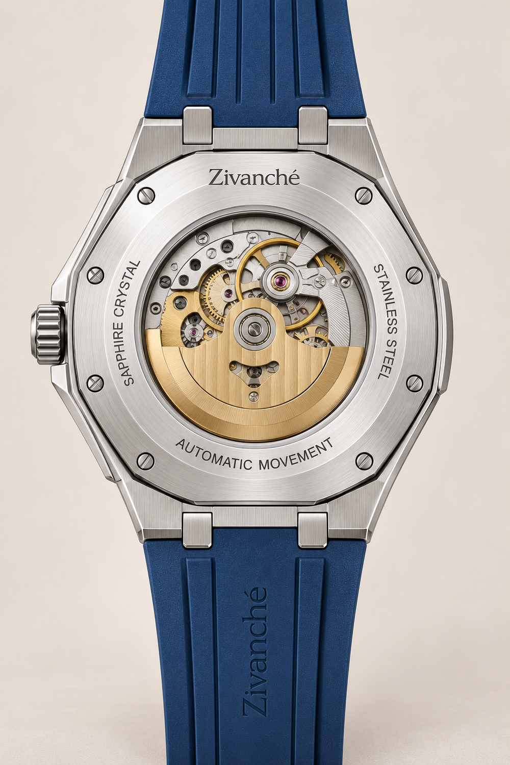 Silver Stardust Crystal Elegance Sapphire Watch