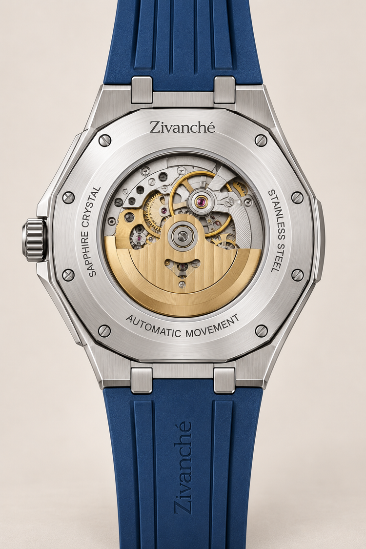 Silver Stardust Crystal Elegance Sapphire Watch