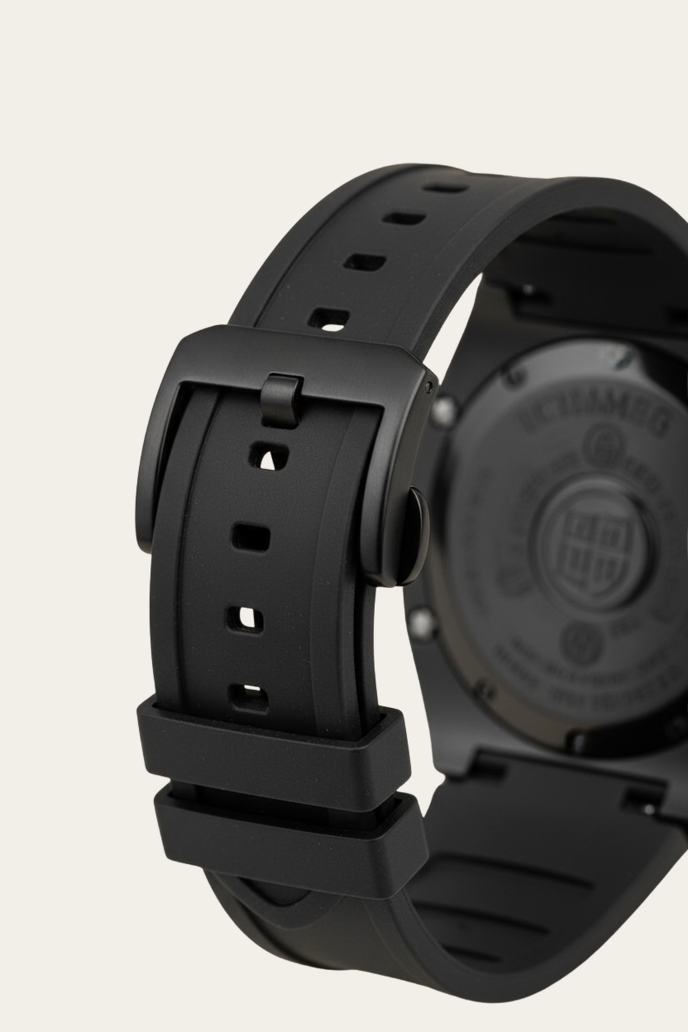 Smiley Creative Spectrum Full Black Timepiece Watch (45530682)