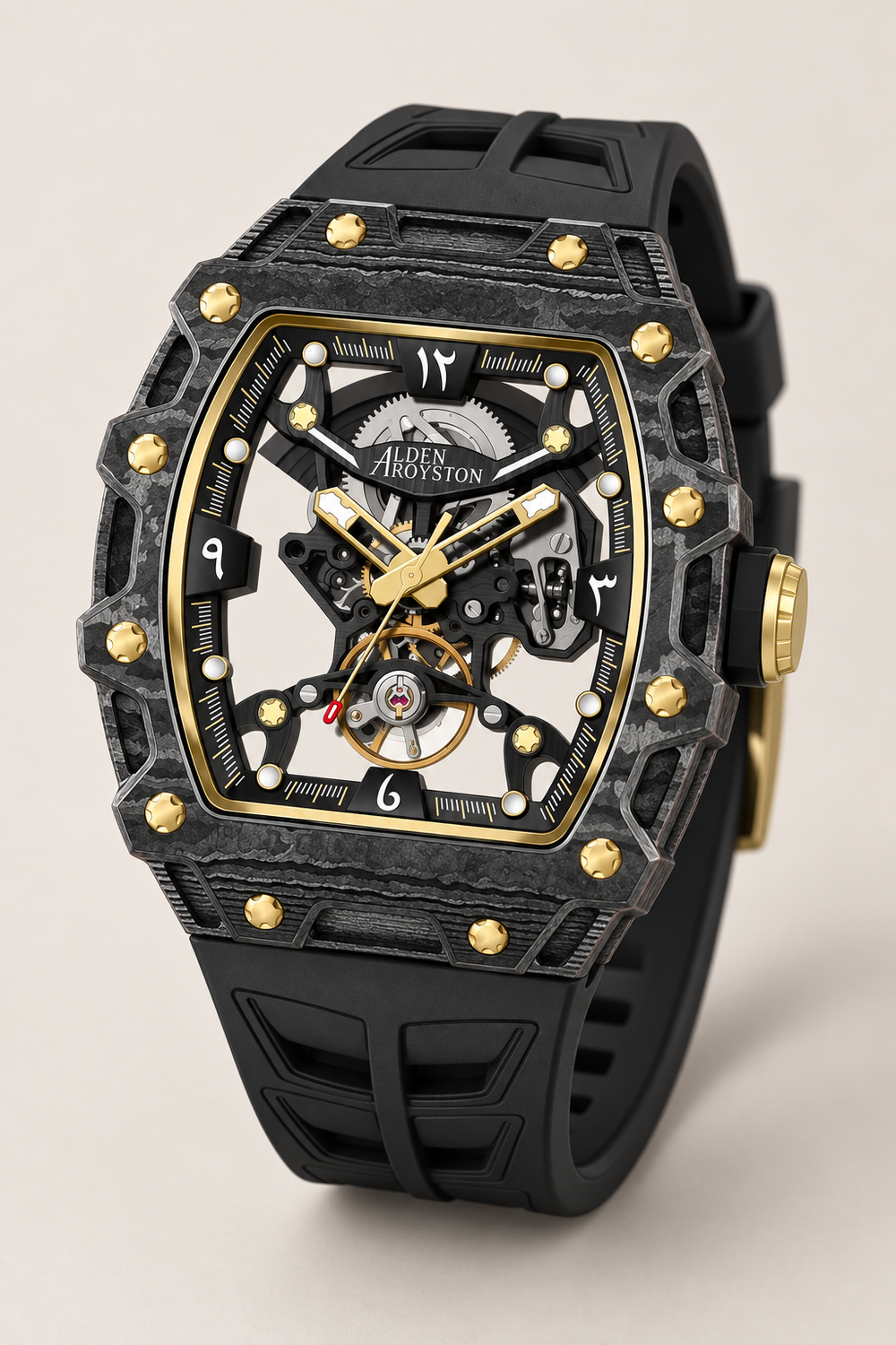 Sword Series Skeletonized Mechanical Watch