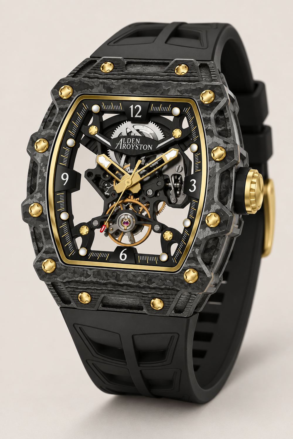 Sword Series Skeletonized Mechanical Watch