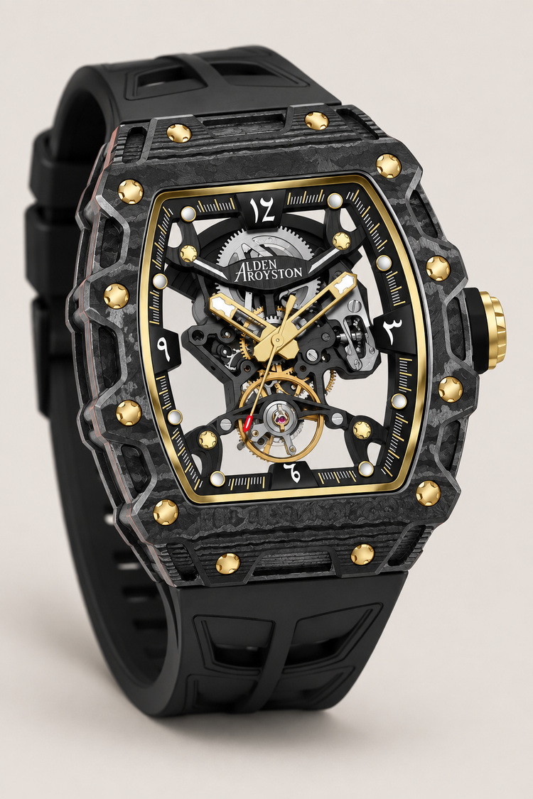 Sword Series Skeletonized Mechanical Watch