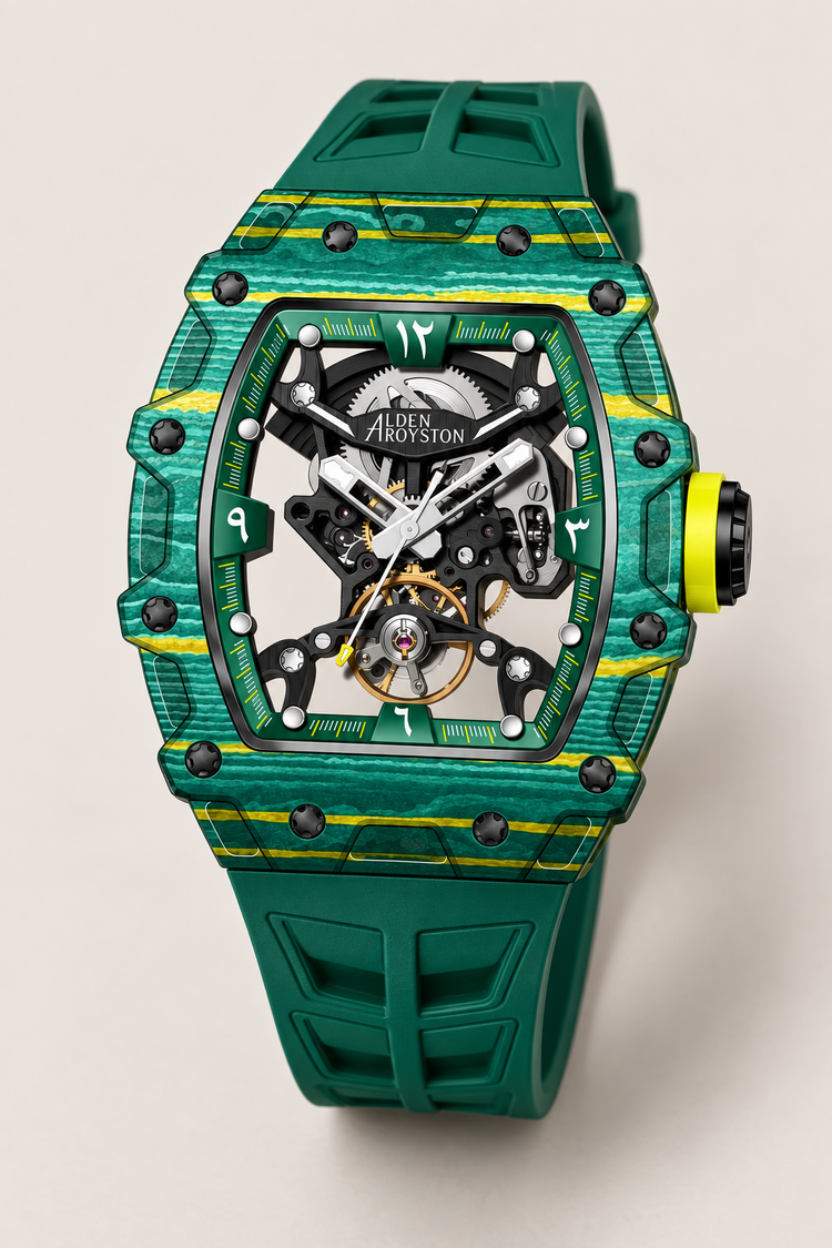Sword Series Skeletonized Mechanical Watch