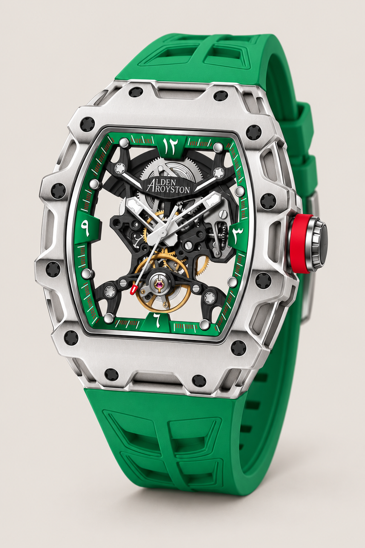 Sword Series Skeletonized Mechanical Watch