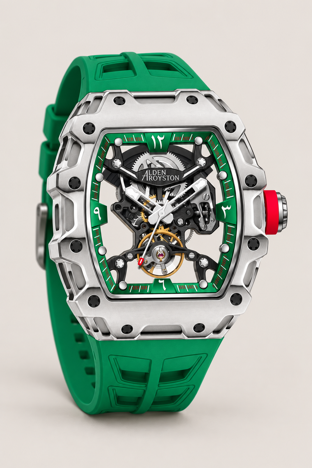 Sword Series Skeletonized Mechanical Watch
