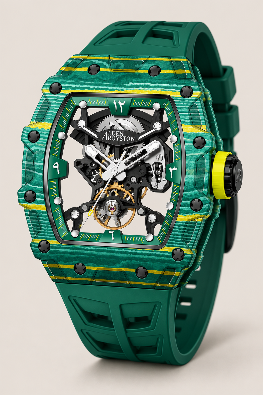 Sword Series Skeletonized Mechanical Watch