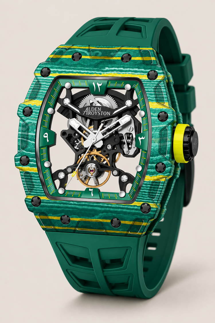 Sword Series Skeletonized Mechanical Watch