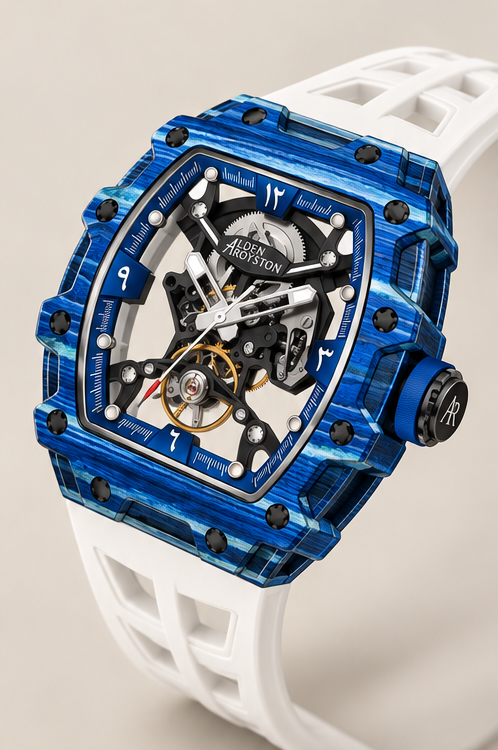 Sword Series Skeletonized Mechanical Watch