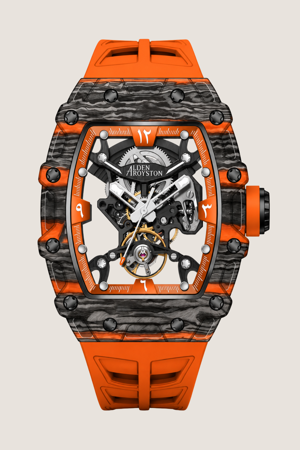 Sword Series Skeletonized Mechanical Watch