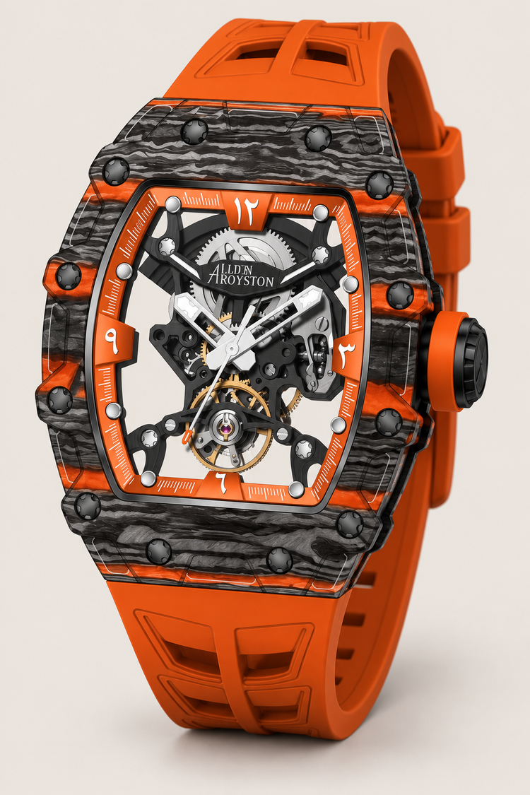 Sword Series Skeletonized Mechanical Watch
